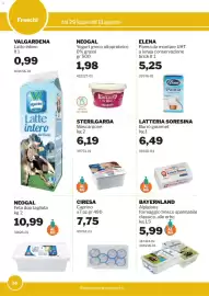 Volantino GrosMarket Pagina 14: NEOGAL Yogurt greco altoproteico €1,98, Ciresa Caprino €7,75