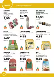 Volantino GrosMarket Pagina 18: Casa Modena Granrosa prosciutto cotto €6,45, SAN BONO Salame Filzetta €11,79