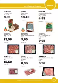 Volantino GrosMarket Pagina 19: TULIP Pancetta affumicata a cubetti €8,98, BERETTA Guanciale in francobolli €9,65