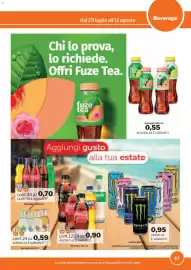 Volantino GrosMarket Pagina 27: Fuze tea €0,55, Monster €0,95