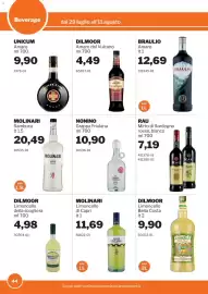 Volantino GrosMarket Pagina 44: Grappa Friulana NONINO €10,90, RAU Mirto di Sardegna €7,19