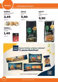 Volantino GrosMarket Pagina 46: Burger di sesamo Harrys €2,49, Gallo Riso nero €5,90