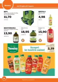 Volantino GrosMarket Pagina 50: Olio di oliva ORFEO €18,95, Mediterranea Olio extra vergine di oliva €13,90