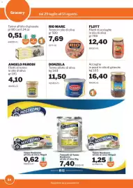 Volantino GrosMarket Pagina 54: Donzela Tonno all'olio di oliva €11,50, RIO MARE Tonno in olio di oliva €7,69