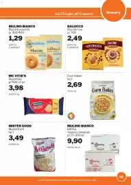 Volantino GrosMarket Pagina 55: MC VITIE'S Digestives €3,98, Mister Good Muesli frutti €3,49