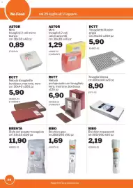Volantino GrosMarket Pagina 60: ASTOR Mirò tovaglioli 2 veli €1,29, RCTT Nebula portaposate con tovagliolo €6,90