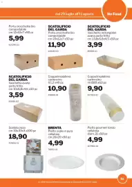 Volantino GrosMarket Pagina 61: BRENTA Piatto ovale in pura cellulosa €4,99, Coppa/insalatiera cartoncino €10,90