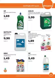 Volantino GrosMarket Pagina 63: QUI PULITO Detergente cappa e forno €9,90, SMAC Sgrassatore €1,49