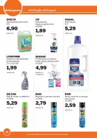 Volantino GrosMarket Pagina 64: QUASAR Profumatore multiuso €4,99, Svelto Sgrassatore pavimenti €6,90