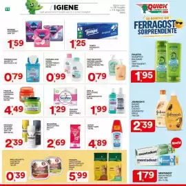 Volantino Quick Sisa Pagina 11: Proraso schiuma da barba €2,39, Oral-B collutorio denti e gengive/white €1,99