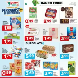 Volantino Quick Sisa Pagina 4: Algida cremino/fior di fragola/lemonissimo €3,69, Pirulo tropical mango €3,49