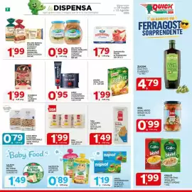 Volantino Quick Sisa Pagina 7: Sisa crackers salati €1,49, Cirio supercirio concentrato di pomodoro €0,95