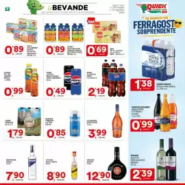 Volantino Quick Sisa Pagina 9: Unicum amaro €12,90, Pepsi Classica/Zero €2,19