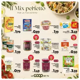Volantino Coop Pagina 11: Zucchine alla Scapece COOP FIOR FIORE €1,85, Fagioli Spagna COOP €0,50