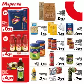 Volantino Coop Pagina 20: Pasta di semola DE CECCO €1,59, Polpa di Datterino/ di Pomodoro MUTTI €2,79