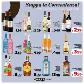 Volantino Coop Pagina 25: Vino Liquoroso Malvasia/Zibibbo NICOSIA €4,99, Vino LANCERS €3,59