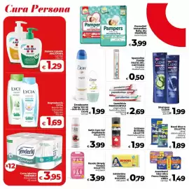 Volantino Coop Pagina 28: Bagnodoccia LYCIA €1,69, Dentifricio PARODONTAX €2,69