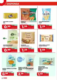 Volantino Coop Pagina 20: Tortilla Doritos €1,59, Piadelle Mulino Bianco €1,29