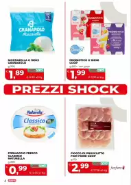 Volantino Coop Pagina 4: PROBIOTICO G 100X6 COOP €1,99, Fiocco di Prosciutto Fior Fiore Coop €2,99