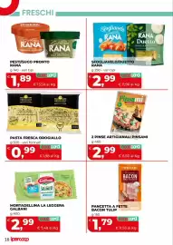 Volantino Ipercoop Pagina 16: Pasta Fresca OroGiallo €0,99, Sfogliavelo/Duetto Rana €2,99