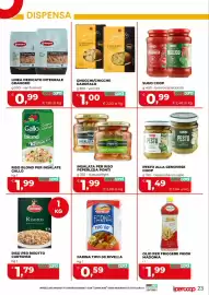 Volantino Ipercoop Pagina 23: Insalata per riso peperlizia ponti €1,99, Gnocchi/Chicche Garofalo €1,00