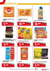 Volantino Ipercoop Pagina 25: Premium Crackers Saiwa €1,49, Panini per Hot Dog Coop €0,99