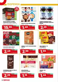 Volantino Ipercoop Pagina 26: Crema Caffè Instantaneo Motta €2,99, Biscotti Bucaneve Doria €1,49