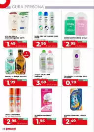 Volantino Ipercoop Pagina 28: LINEA DEO ADVANCED CARE DOVE €2,95, Acqua Micellare Garnier €3,69