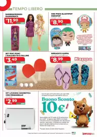 Volantino Ipercoop Pagina 33: ONE PIECE ELASTIPOP HEROPop €8,90, BARBIE&FRIENDS FASHIONISTA €11,90