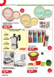 Volantino Ipercoop Pagina 38: SET 6 COLTELLI €3,99, SET CUCINA 4 PEZZI €3,99