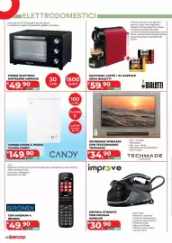 Volantino Ipercoop Pagina 40: SOUNDBAR WIRELESS CON TELECOMANDO TECHMADE €34,90, Congelatore a pozzo CCH100 Candy €149,90