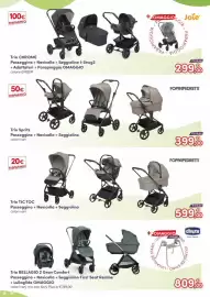 Volantino B di Bimbi Pagina 23: Trio TIC TOC Passeggino + Navicella + Seggiolino Foppapedretti €599,00