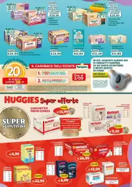 Volantino B di Bimbi Pagina 44: Progressi Salvettine €13,49, Pampers Sole e Luna Mutandino €26,99