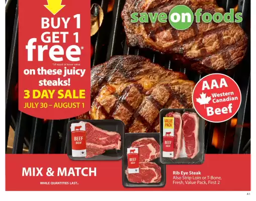 Save on Foods flyer (valid until 5-08)