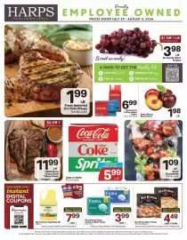Harp's Market weekly ad week 31 Page 1