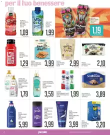 Volantino Supermercati Piccolo Pagina 4: Tesori d'Oriente acqua profumata €3,59, Schwarzkopf got2b Powder Full €3,99