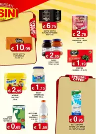 Volantino Orsini Market Pagina 3: Latte Zymil Buono Digeribile €1,59, Latte Punto WW. UHT €0,65
