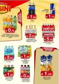 Volantino Orsini Market Pagina 5: ACQUA SAN BENEDETTO ECOGREEN €1,99, SANBITTER DRY - RED €5,39