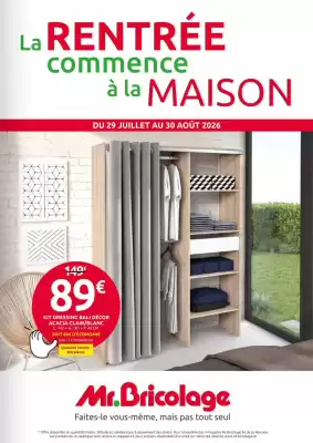 Mr Bricolage (valable jusqu'au 30-08)