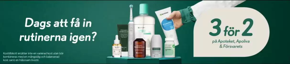 Apoteket reklamblad Sida 1