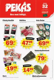 Pekås reklamblad vecka 32 Sida 1