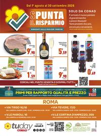 Volantino Conad Tuday Pagina 16: PETTO DI POLLO €9,90, Stracchino Nonno Nanni Yogurt €1,59