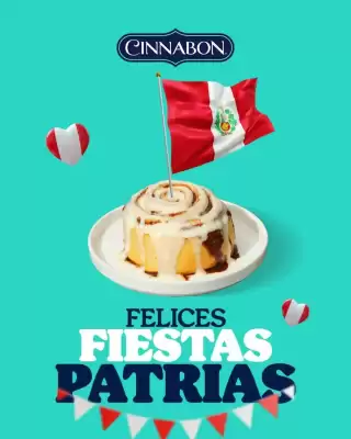 Cinnabon (válido hasta 31-07)