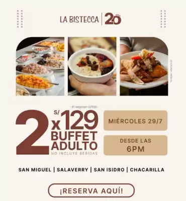 La Bistecca (válido hasta 31-07)
