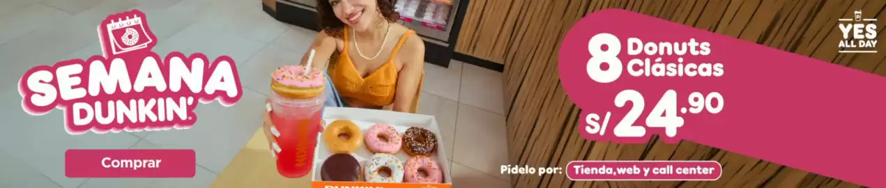 Catálogo Dunkin Donuts Página 1