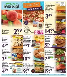 Festival Foods weekly ad week 31 Page 1