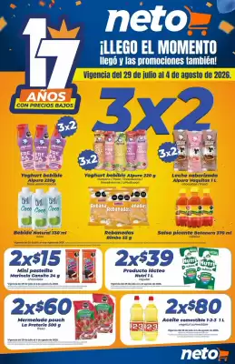 Tiendas Neto (válido hasta 6-08)