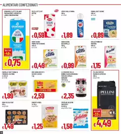 Volantino Famila Superstore Pagina 12: Gran Cucina Panna per cucinare €0,49, Roberto PINSA €1,25