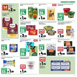 Volantino Iper La Grande Pagina 11: Salmone Norvegese affettato SOFIA €4,99