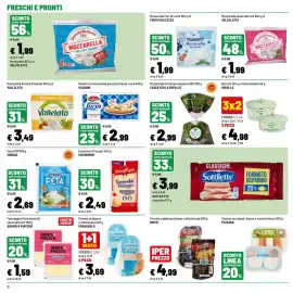 Volantino Iper La Grande Pagina 12: Emmental Français Entremont €2,49, Mozzarella senza lattosio VALCOLATTE €1,99
